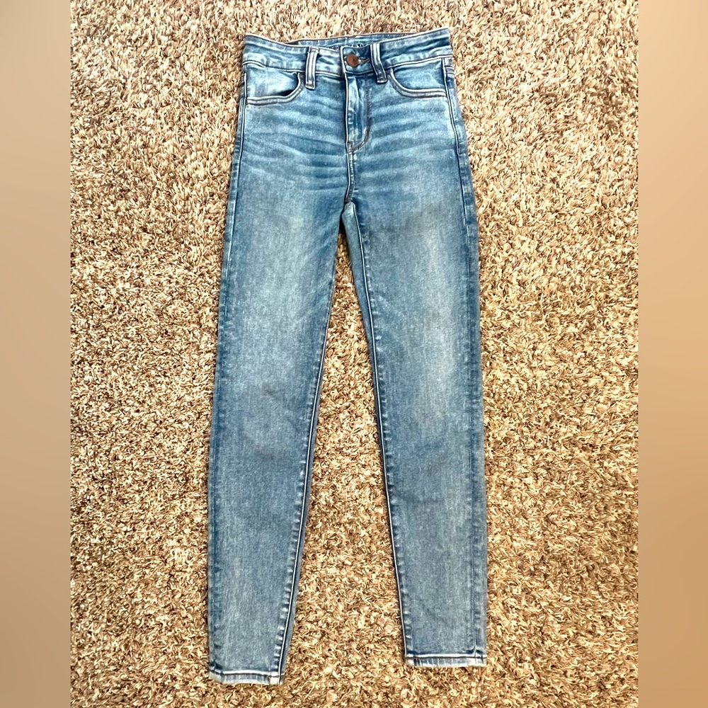 Women’s American eagle high rise jegging size 0
